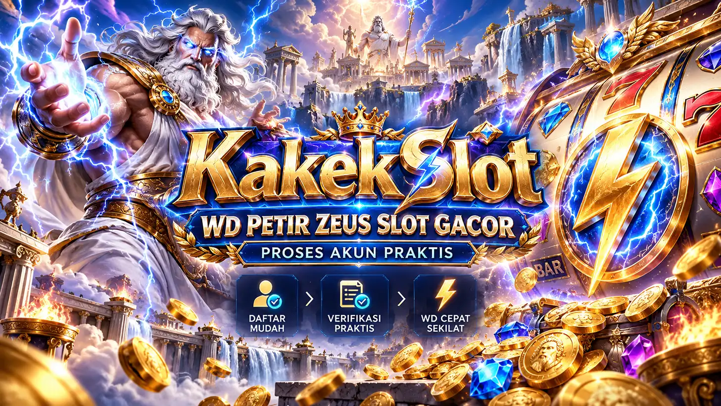 KakekSlot ~ WD Petir Zeus Slot Gacor Proses Akun Praktis
